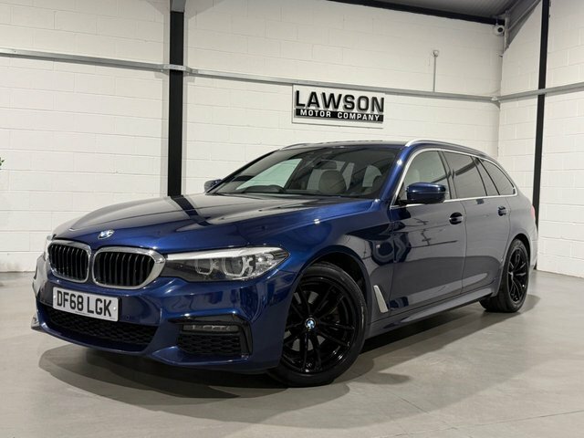 BMW 5 Series 2.0 520D M Sport Touring Euro 6 Ss Black #48