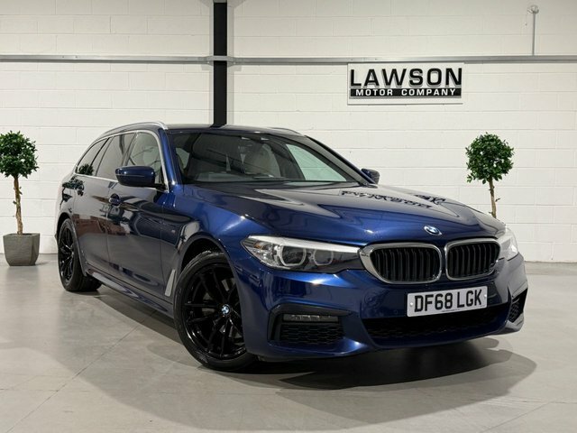 BMW 5 Series 2.0 520D M Sport Touring Euro 6 Ss Black #43