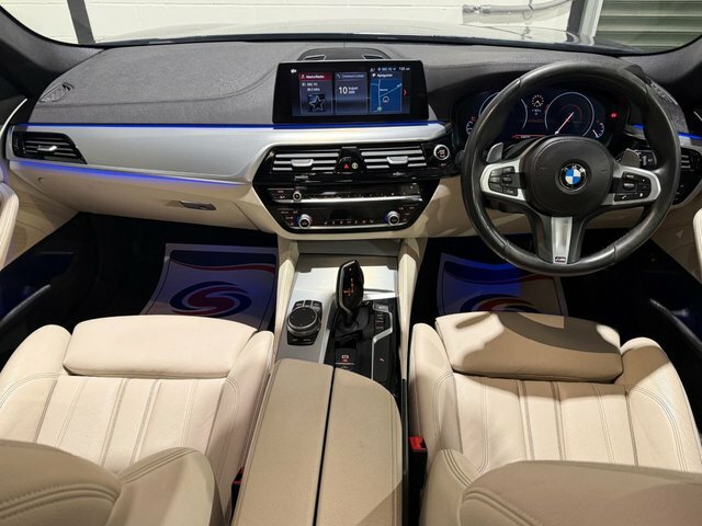 BMW 5 Series 2.0 520D M Sport Touring Euro 6 Ss Black #24