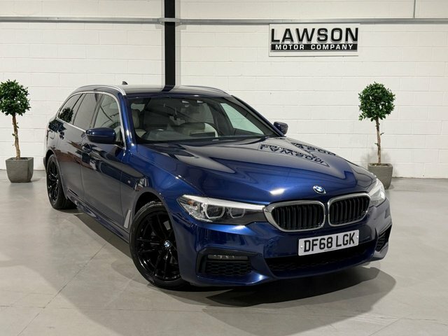 BMW 5 Series 2.0 520D M Sport Touring Euro 6 Ss Black #9