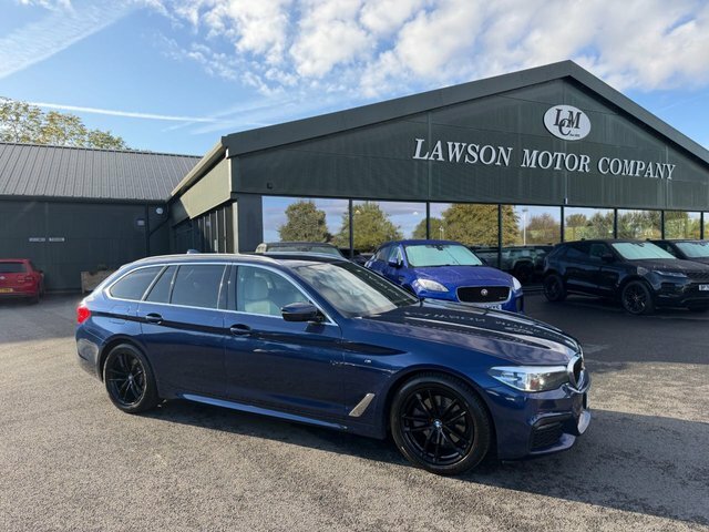 BMW 5 Series 2.0 520D M Sport Touring Euro 6 S Blue #6