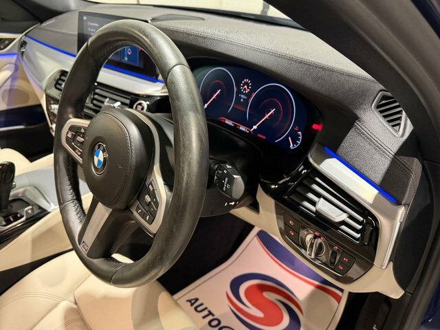 BMW 5 Series 2.0 520D M Sport Touring Euro 6 Ss Black #11