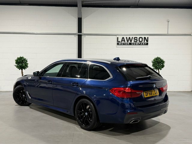 BMW 5 Series 2.0 520D M Sport Touring Euro 6 Ss Black #50