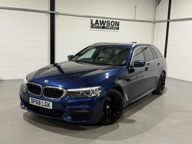 BMW 5 Series 2.0 520D M Sport Touring Euro 6 Ss Black #45