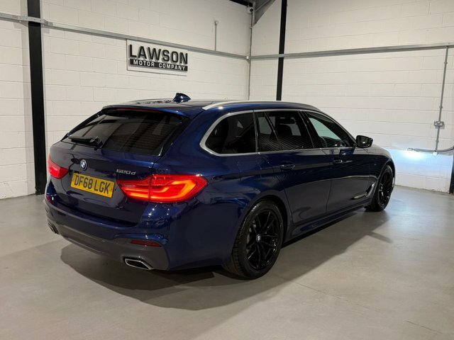 BMW 5 Series 2.0 520D M Sport Touring Euro 6 Ss Black #7