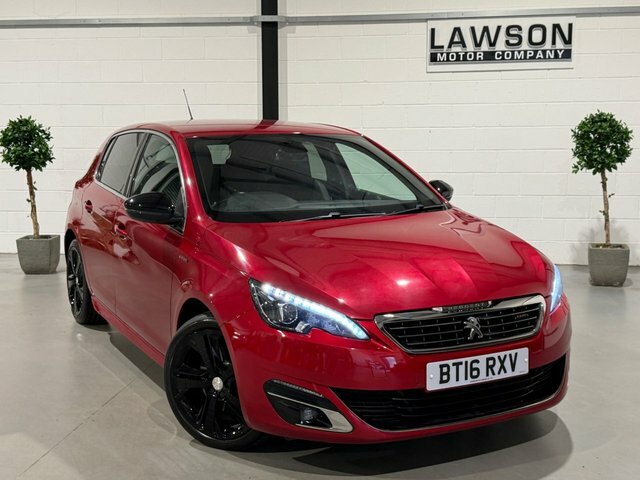 Peugeot 308 2.0 Bluehdi Gt Line Hatchback Eu Red #6