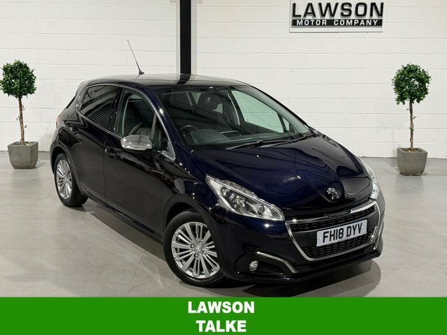 Peugeot 208 1.6 Bluehdi Allure Hatchback Eur Blue