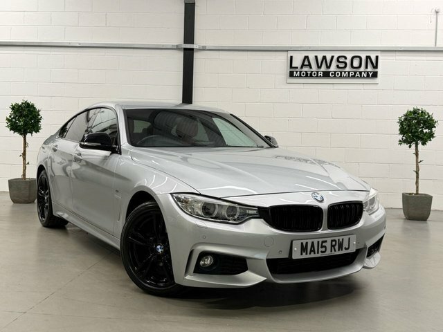 BMW 4 Series Gran Coupe 2.0 420D M Sport Hatchback Euro Silver #4