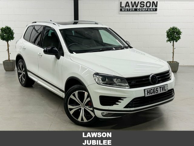 Volkswagen Touareg 3.0 Tdi V6 Bluemotion Tech R-line Suv T White