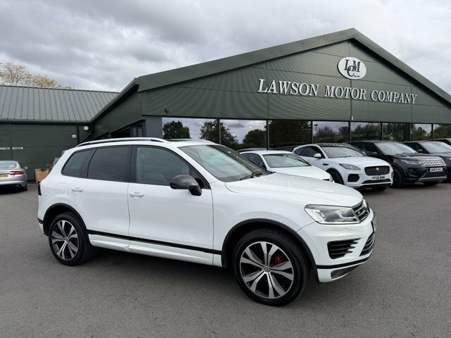 Volkswagen Touareg 3.0 Tdi V6 Bluemotion Tech R-line Suv T White #5