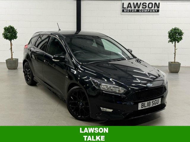 Ford Focus 1.0T Ecoboost St-line Hatchback Black