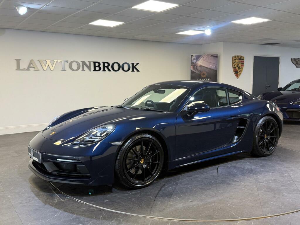 Porsche 718 Cayman 4.0 Gts Pdk Euro 6 Ss Blue