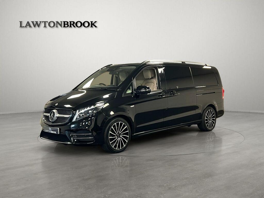 Mercedes-Benz V Class 2.0 V300d Amg Line G-tronic Euro 6 Ss Xlwb Black #3