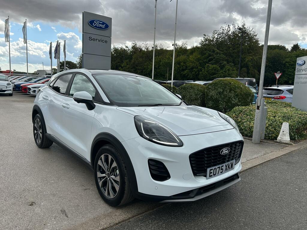Ford Puma 1.0 Mhev Titanium Mild Hybrid Very Low Mileage White