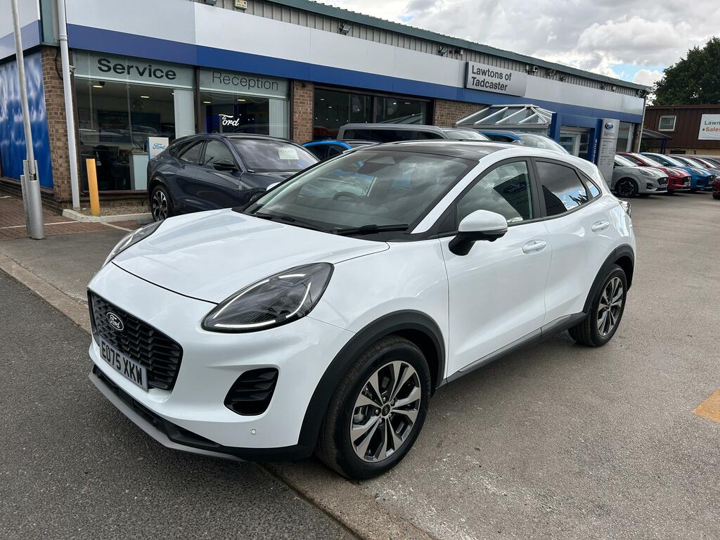 Ford Puma 1.0 Mhev Titanium Mild Hybrid Very Low Mileage White #3