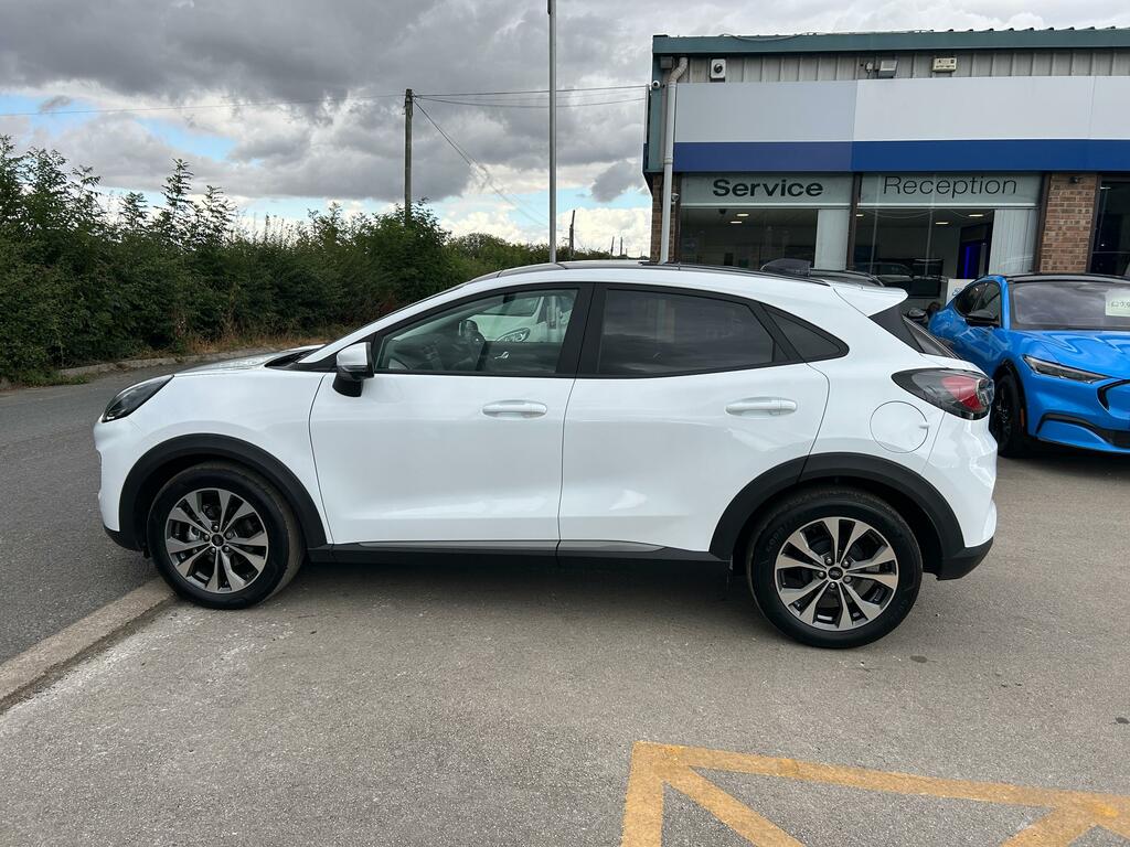 Ford Puma 1.0 Mhev Titanium Mild Hybrid Very Low Mileage White #4