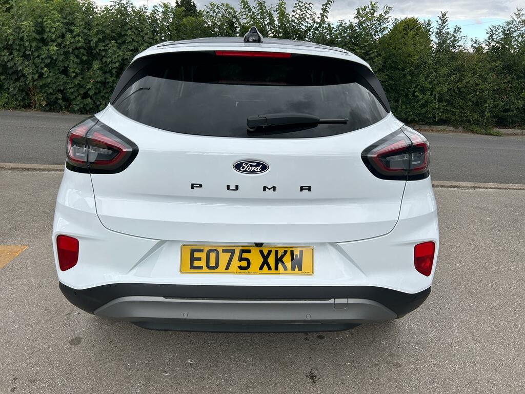 Ford Puma 1.0 Mhev Titanium Mild Hybrid Very Low Mileage White #6