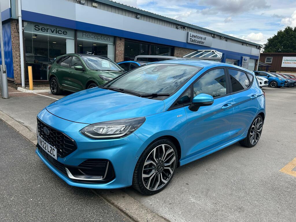 Ford Fiesta 1.0 Mhev St-line Vignale 155Ps Mild Hybrid Very Lo Blue #4