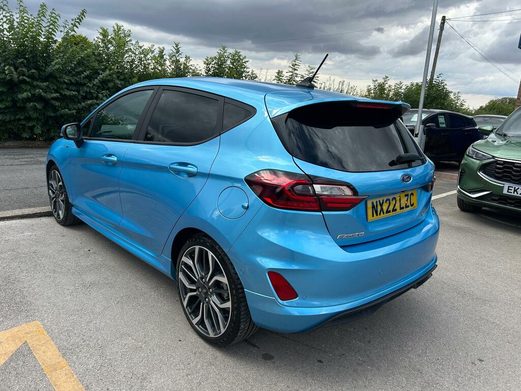 Ford Fiesta 1.0 Mhev St-line Vignale 155Ps Mild Hybrid Very Lo Blue #6