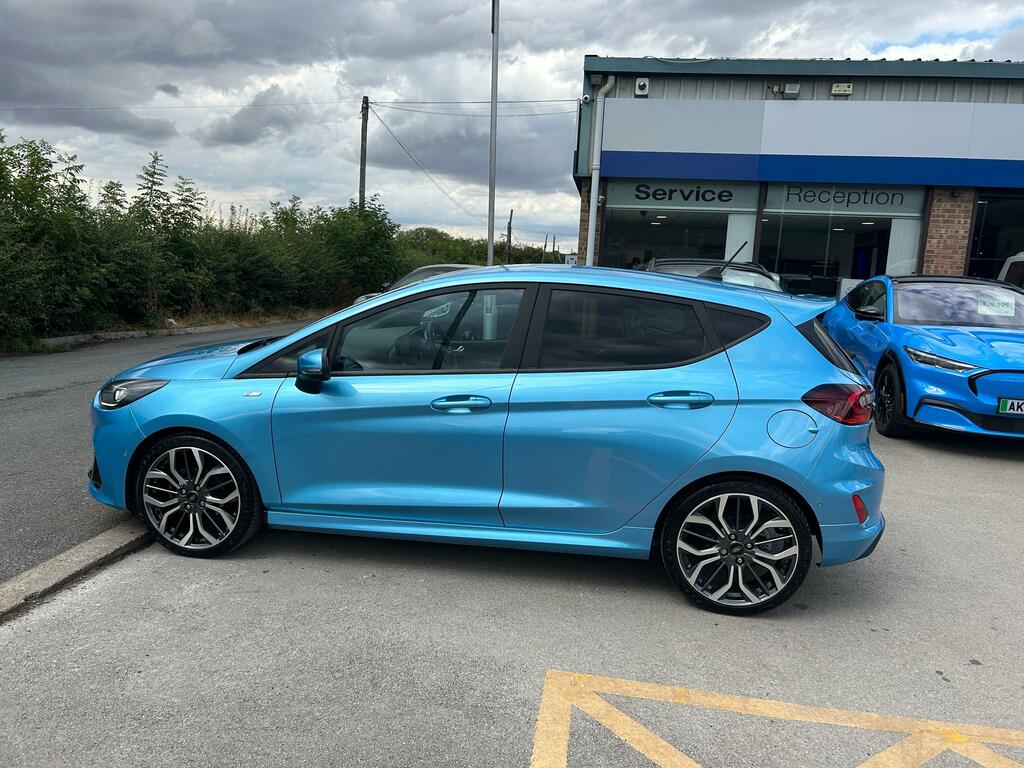 Ford Fiesta 1.0 Mhev St-line Vignale 155Ps Mild Hybrid Very Lo Blue #5