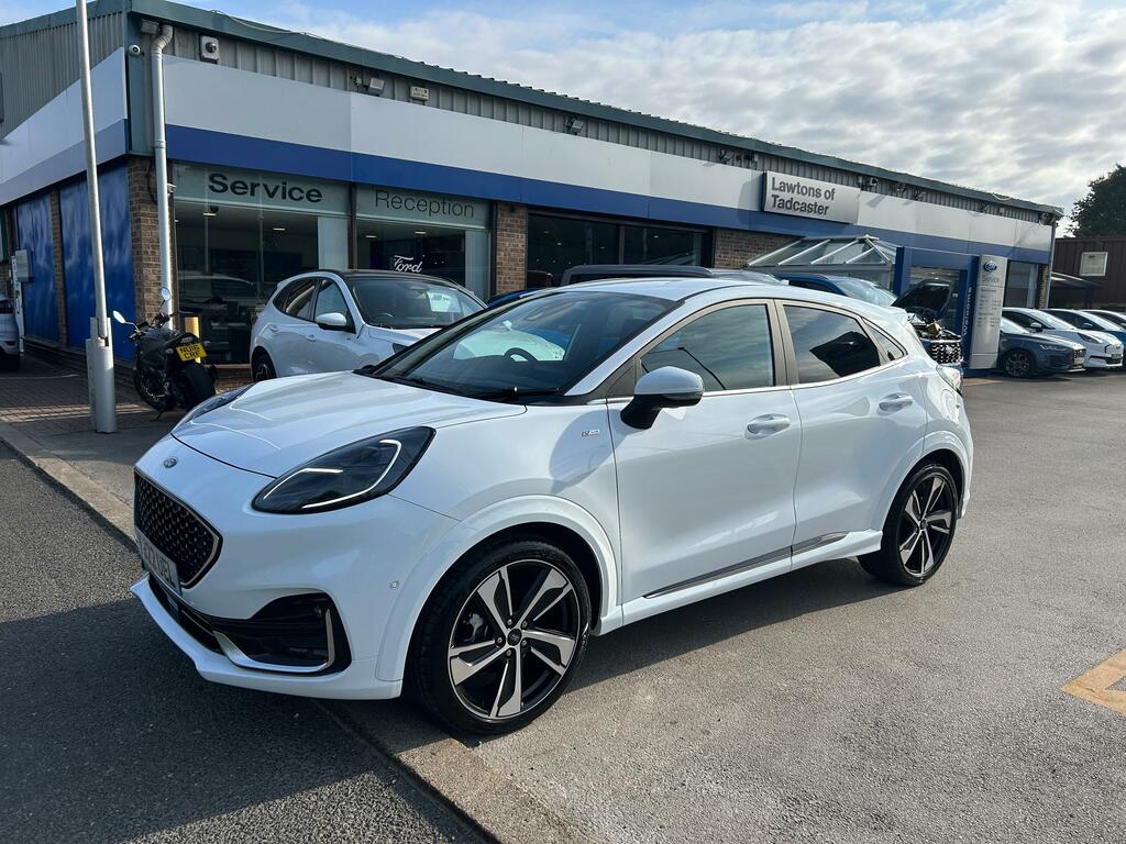 Ford Puma 1.0 Mhev St-line Vignale 155Ps Mild Hybrid Very Lo White #3