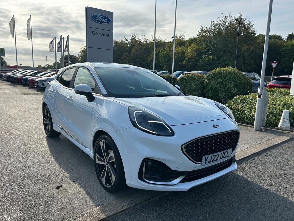 Ford Puma 1.0 Mhev St-line Vignale 155Ps Mild Hybrid Very Lo White