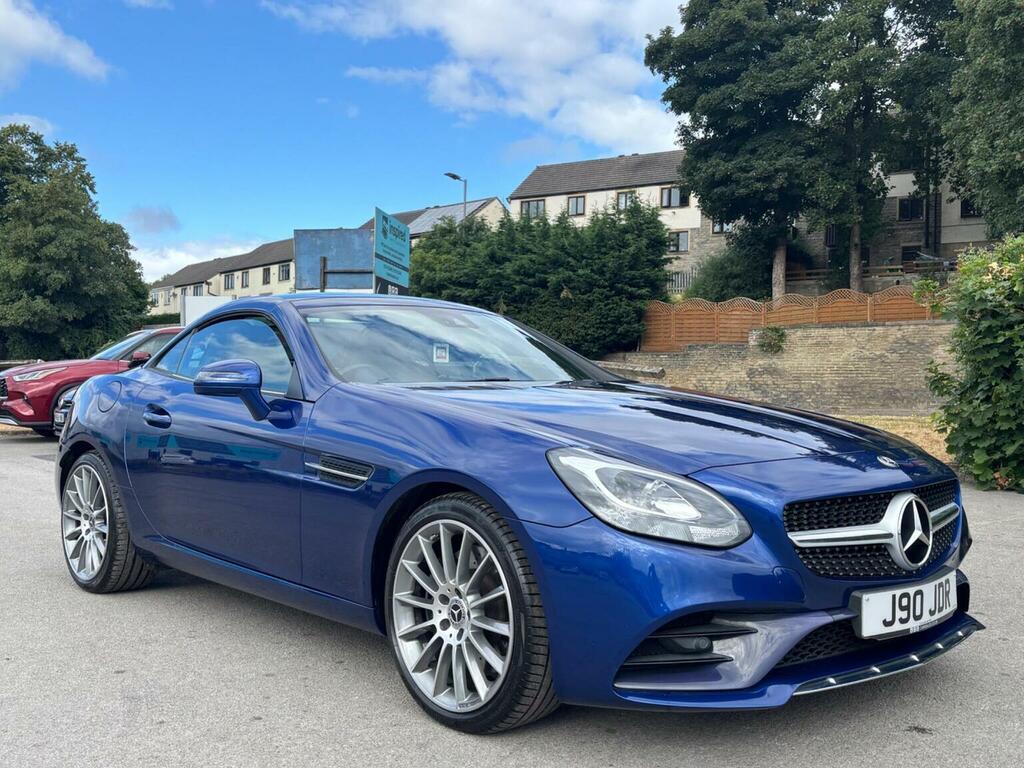 Mercedes-Benz SLC 1.6 Slc180 Amg Line G-tronic Euro 6 Ss Blue #3