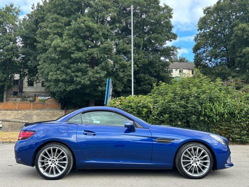 Mercedes-Benz SLC 1.6 Slc180 Amg Line G-tronic Euro 6 Ss Blue #4