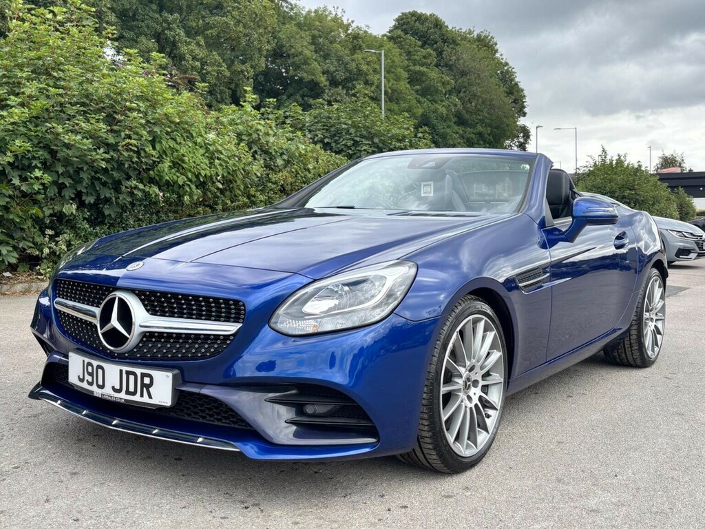 Mercedes-Benz SLC 1.6 Slc180 Amg Line G-tronic Euro 6 Ss Blue