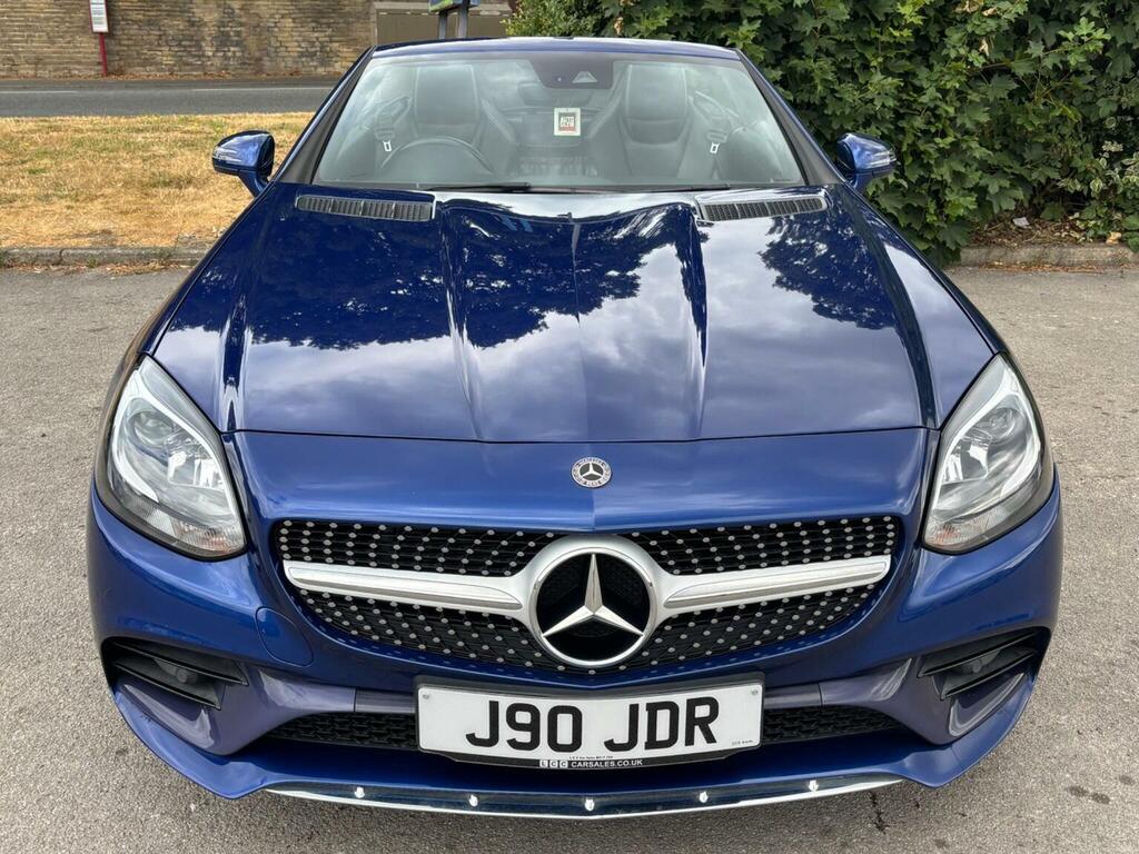 Mercedes-Benz SLC 1.6 Slc180 Amg Line G-tronic Euro 6 Ss Blue #2