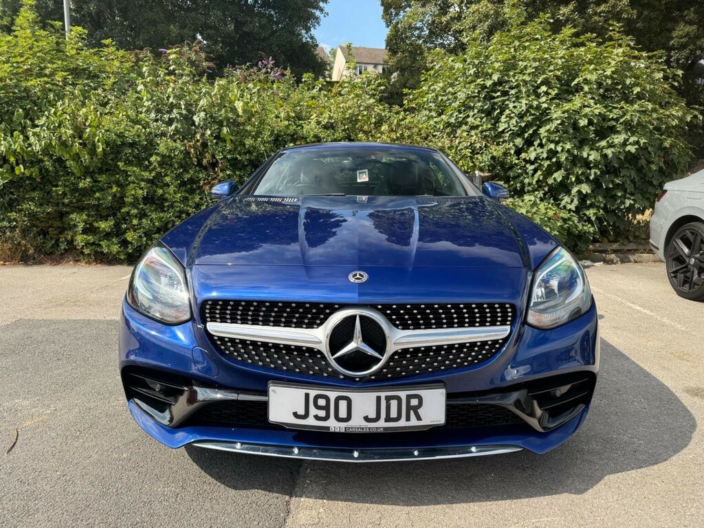 Mercedes-Benz SLC Convertible 1.6 Slc180 Amg Line G-tronic Euro 6 S J90JDR Blue #2
