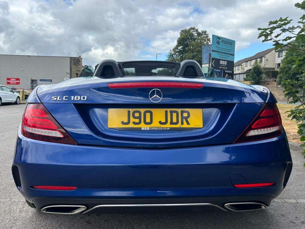 Mercedes-Benz SLC 1.6 Slc180 Amg Line G-tronic Euro 6 Ss Blue #6