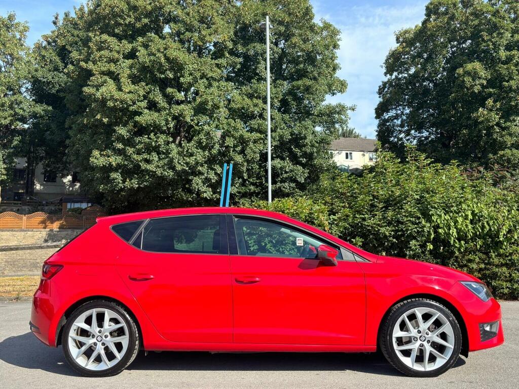 Seat Leon 2.0 Tdi Cr Fr Euro 5 Ss Red #4
