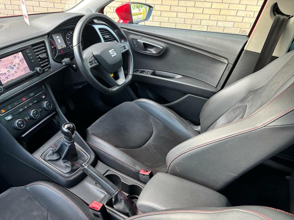 Seat Leon 1.2 Tsi Se Fsh 11 Stamps Ulez 35 Tax Silver #13