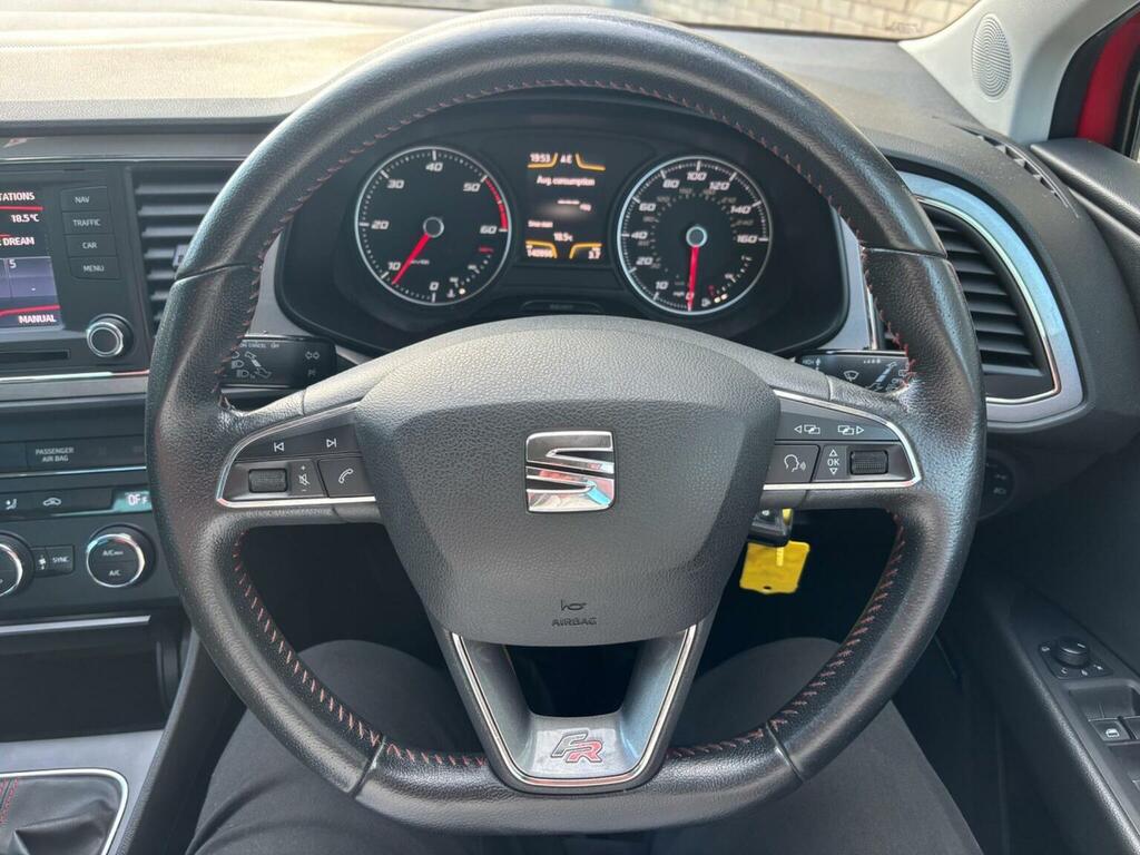 Seat Leon 1.2 Tsi Se Fsh 11 Stamps Ulez 35 Tax Silver #26