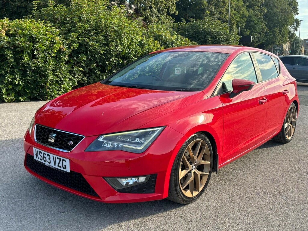 Seat Leon 2.0 Tdi Cr Fr Euro 5 Ss Red