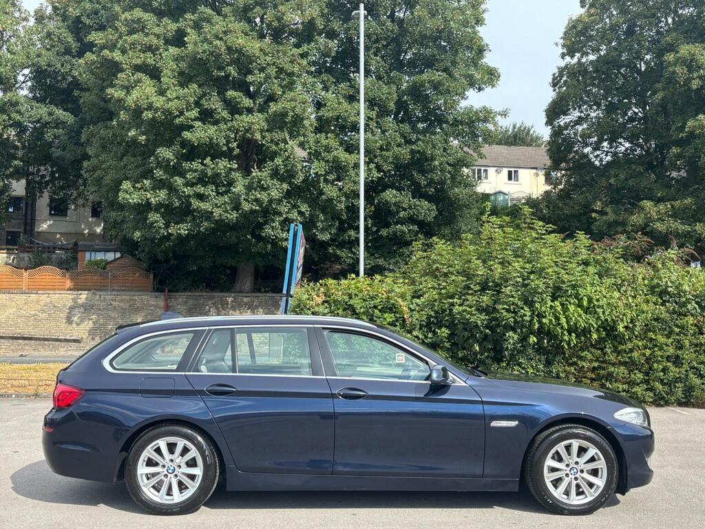 BMW 5 Series 2.0 520D Se Touring Steptronic Euro 5 Ss Blue #4