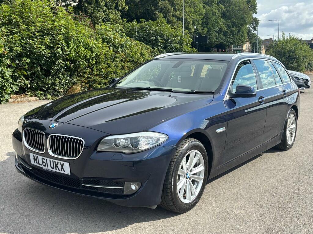 BMW 5 Series 2.0 520D Se Touring Steptronic Euro 5 Ss Blue
