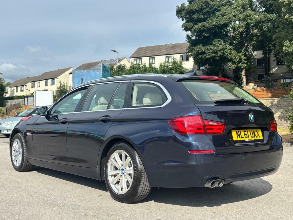 BMW 5 Series 2.0 520D Se Touring Steptronic Euro 5 Ss Blue #5