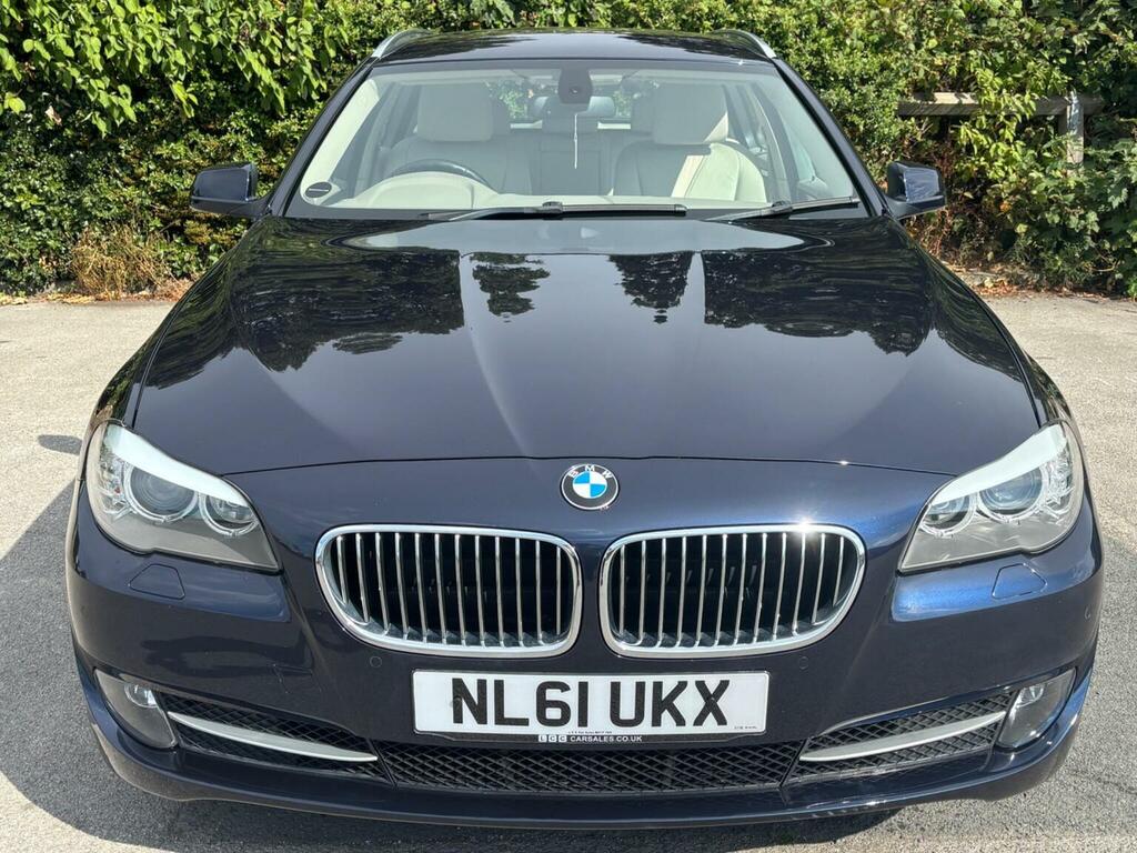 BMW 5 Series 2.0 520D Se Touring Steptronic Euro 5 Ss Blue #2