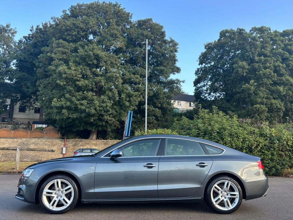 Audi A5 2.0 Tfsi S Line Sportback S Tronic Quattro Euro 6 AY14VFX Grey #5
