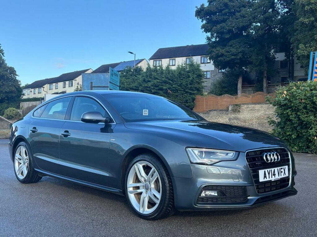 Audi A5 2.0 Tfsi S Line Sportback S Tronic Quattro Euro 6 AY14VFX Grey #3
