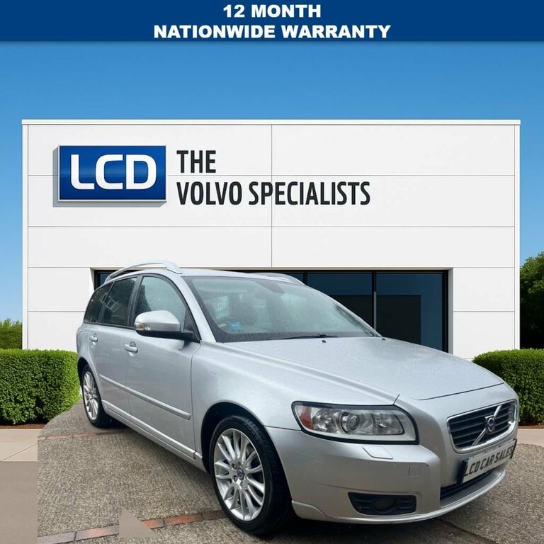 Volvo V50 1.6L Se Lux Silver