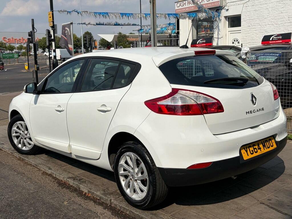 Renault Megane 1.6 Vvt Dynamique Tomtom Euro 5 White #4