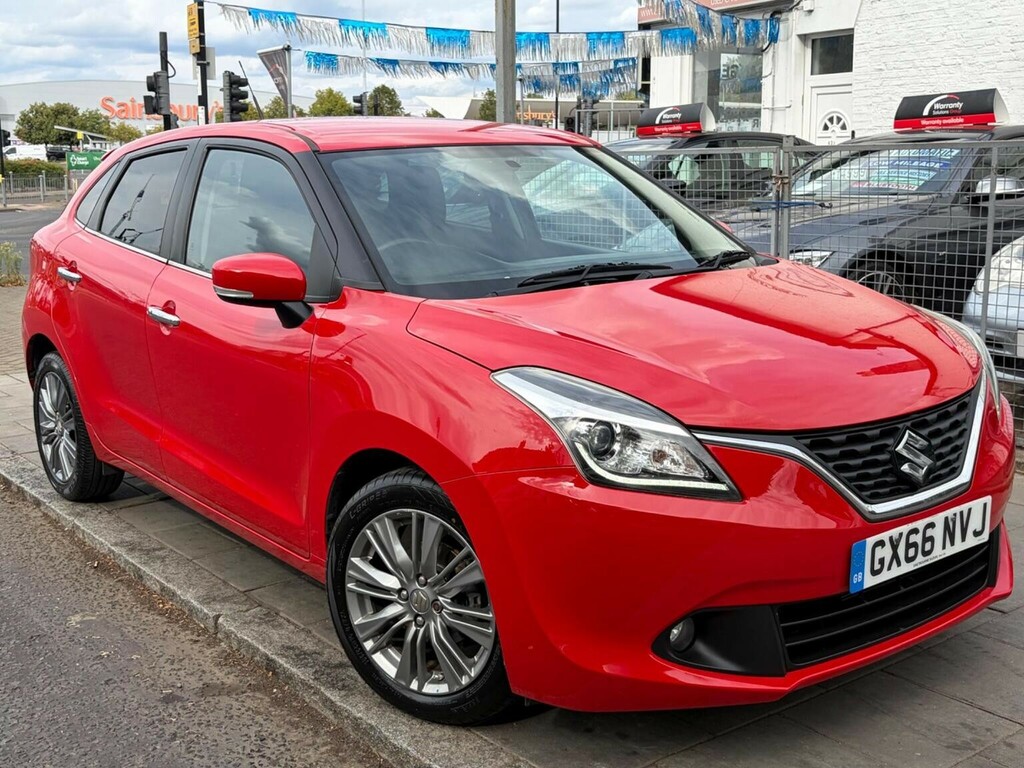Suzuki Baleno Hatchback 1.0 Boosterjet Sz5 Euro 6 2016 Red