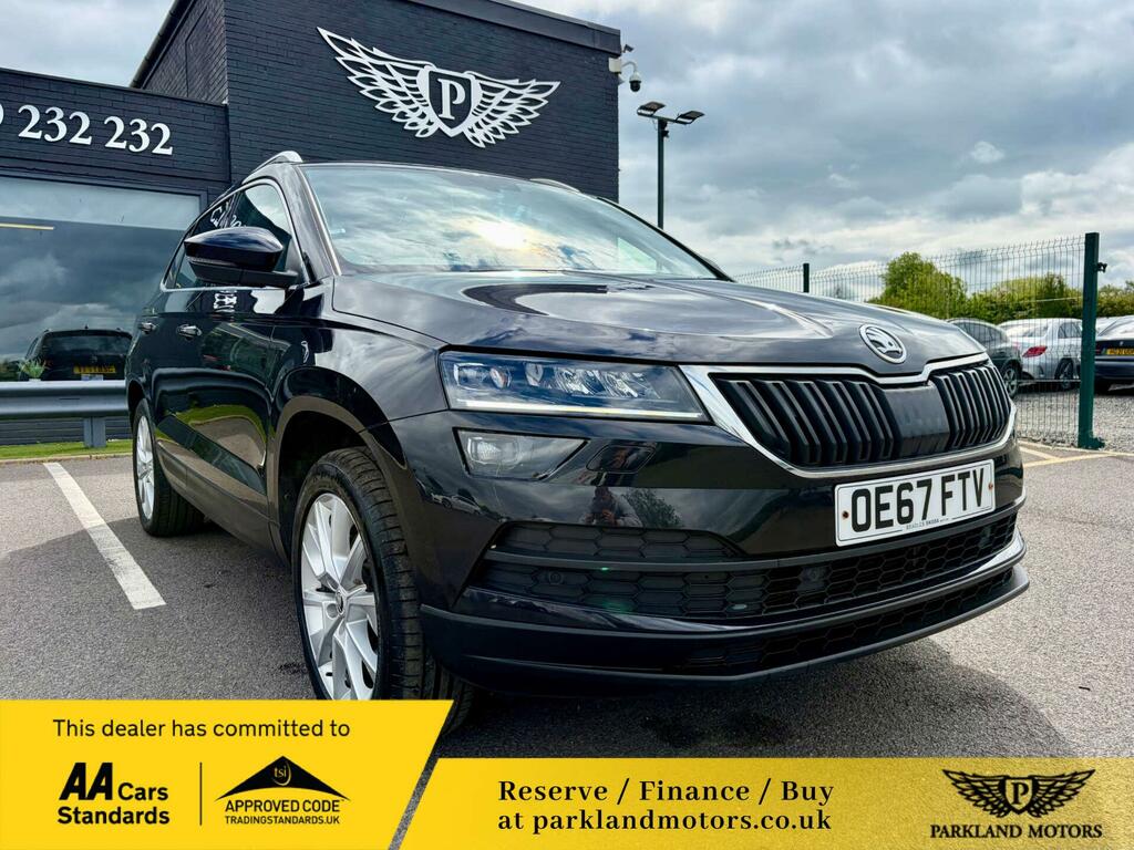 Skoda Karoq 2.0 Tdi Se L 4Wd Euro 6 Ss OE67FTV Black