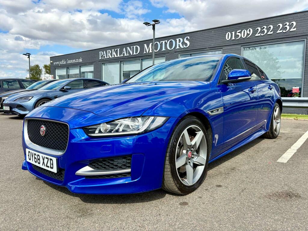 Jaguar XE 2.0D R-sport Euro 6 Ss OY68XZD Blue #4