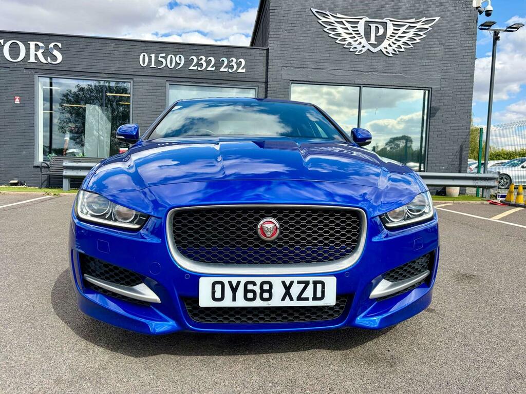 Jaguar XE 2.0D R-sport Euro 6 Ss OY68XZD Blue #3