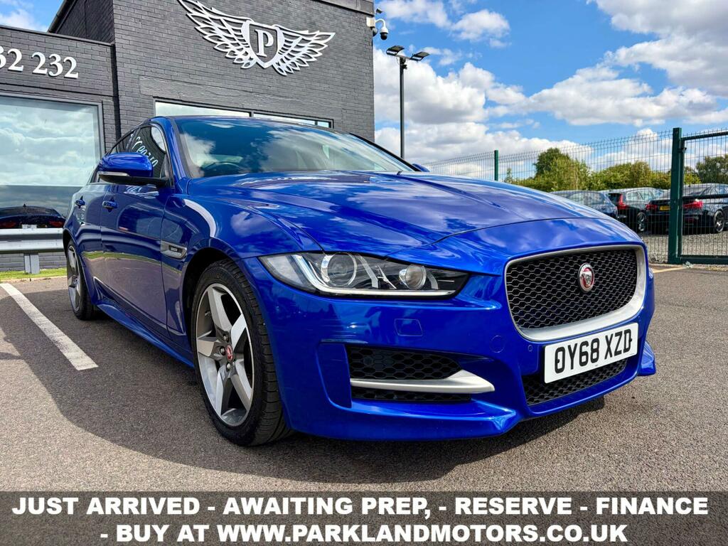 Jaguar XE 2.0D R-sport Euro 6 Ss OY68XZD Blue