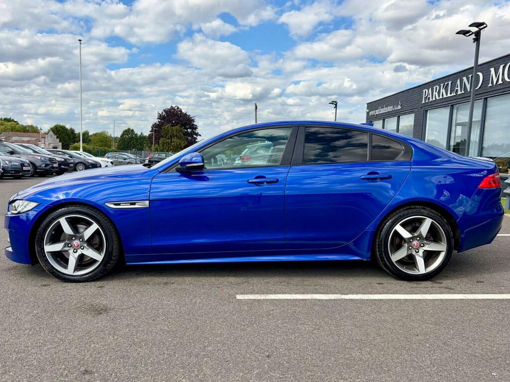 Jaguar XE 2.0D R-sport Euro 6 Ss OY68XZD Blue #5
